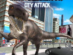 Dino Simulator City Attack