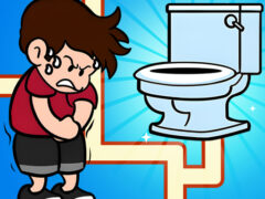 Maze Escape Toilet Rush